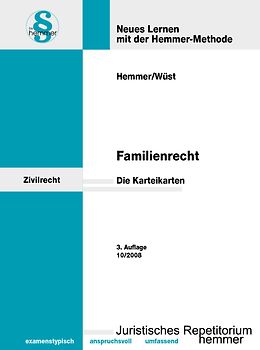 Familienrecht - Karteikarten