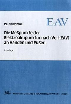 Die Messpunkte der Elektroakupunktur nach Voll (EAV) an Händen und Füssen