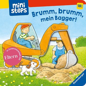ministeps: Brumm, brumm, mein Bagger!