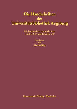 Lateinische mittelalterliche Handschriften in Octavo der Universitätsbibliothek Augsburg