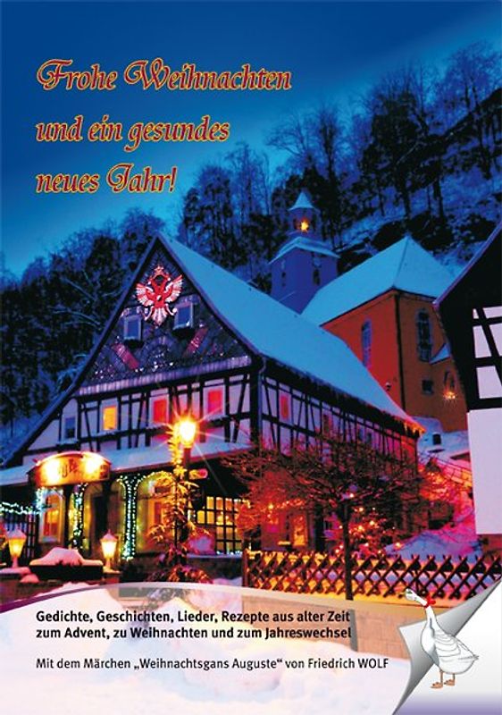 Frohe Weihnachten und ein gesundes neues Jahr!