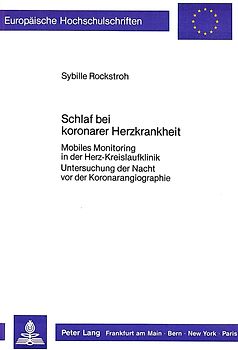 Schlaf bei koronarer Herzkrankheit