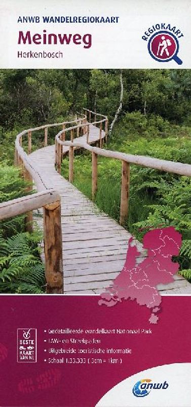 Meinweg. Herkenbosch. 1 : 33 000