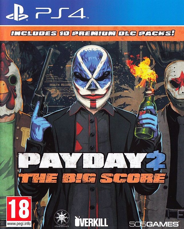 Payday 2 [The Big Score, EU Import] PlayStation 4