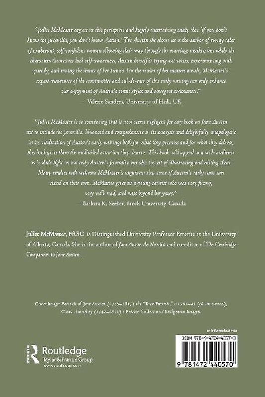 Jane Austen, Young Author