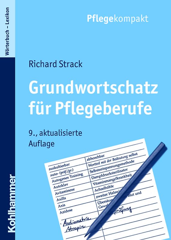 Grundwortschatz für Pflegeberufe
