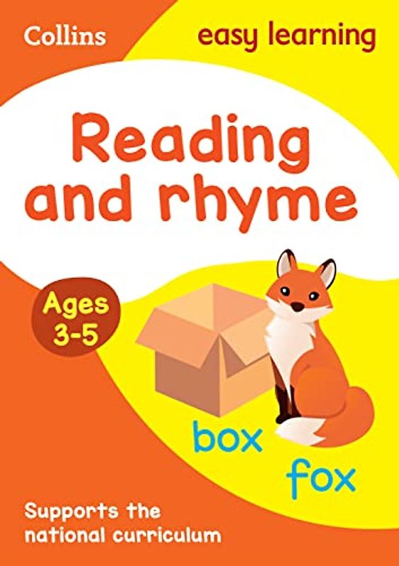 Reading and Rhyme Ages 3-5: Ideal for home learning (Collins Easy Learning Preschool)