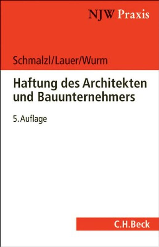Haftung des Architekten und Bauunternehmers