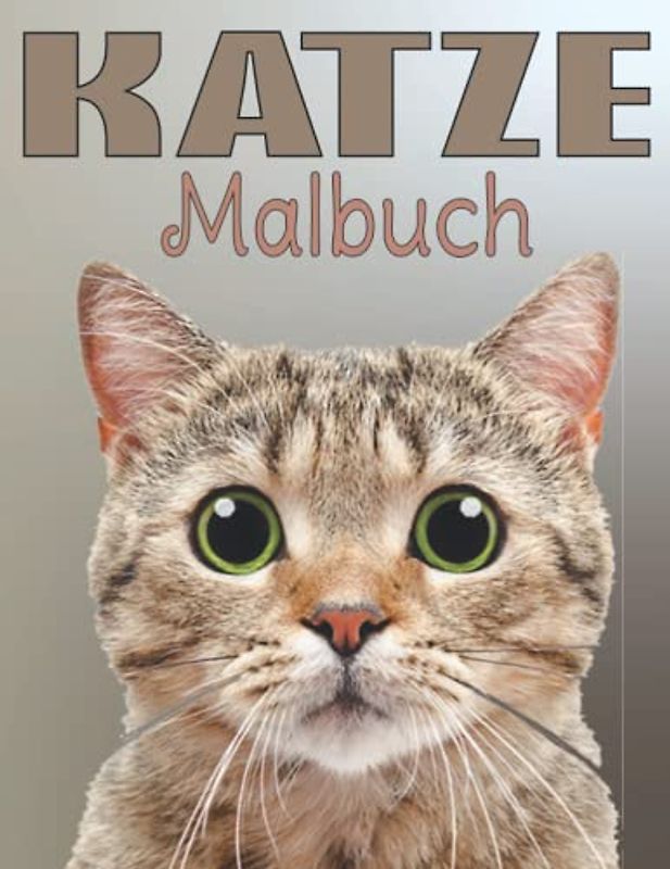 Malbuch Katzen: Katzen-Malbuch Erwachsene und kinder, illustrationen von kartzen zum stressabbau ( katzen malbuch )