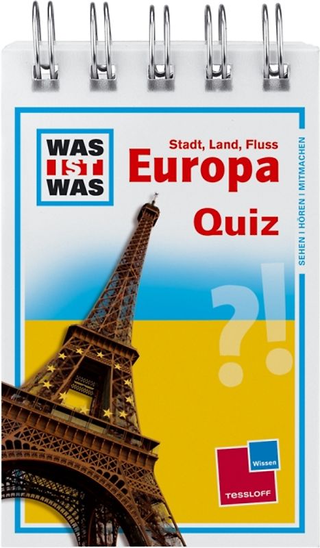 Was ist was Quizblock: Stadt - Land - Fluss Europa