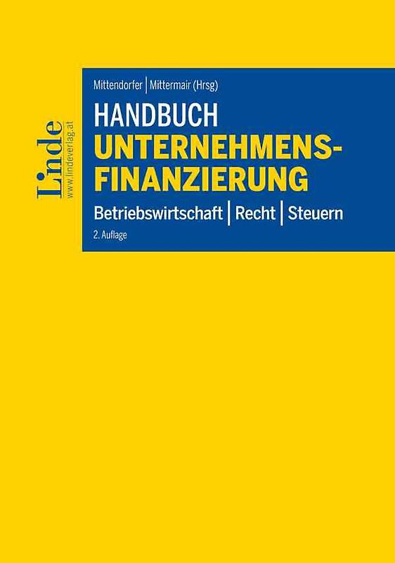 Handbuch Unternehmensfinanzierung
