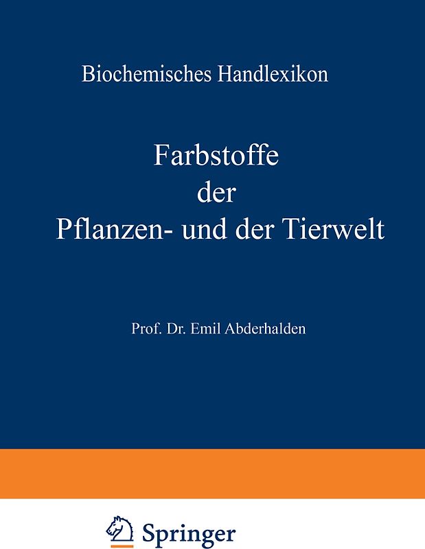 Biochemisches Handlexikon