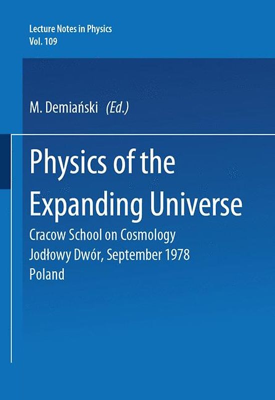 Physics of the Expanding Universe
