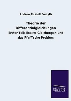 Theorie der Differentialgleichungen