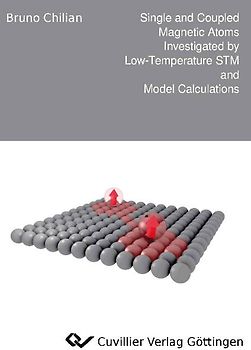Single and Coupled Magnetic Atoms Investigated by Low-Temperature STM and Model Calculations