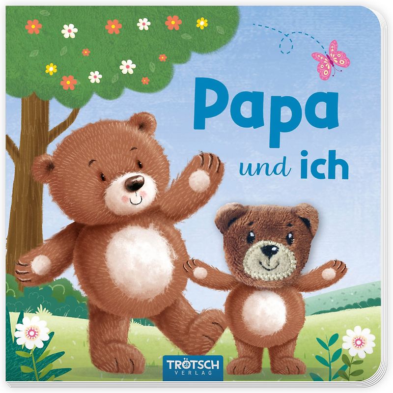 Trötsch Fingerpuppenbuch Papa und ich