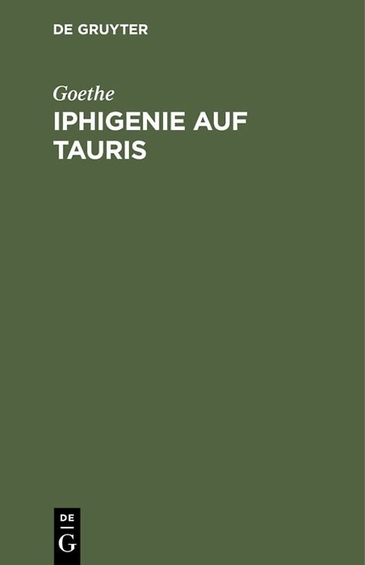 Iphigenie auf Tauris