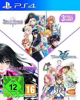 Tales of: Vesperia + Berseria + Zestiria PlayStation 4