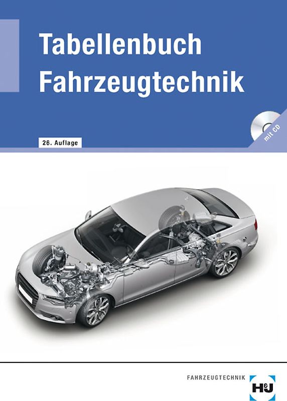Tabellenbuch Fahrzeugtechnik