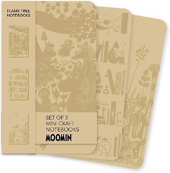 Moomin Set of 3 Mini Craft Notebooks