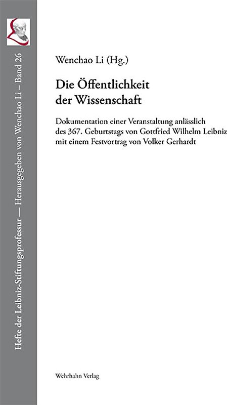 Die Öffentlichkeit der Wissenschaft