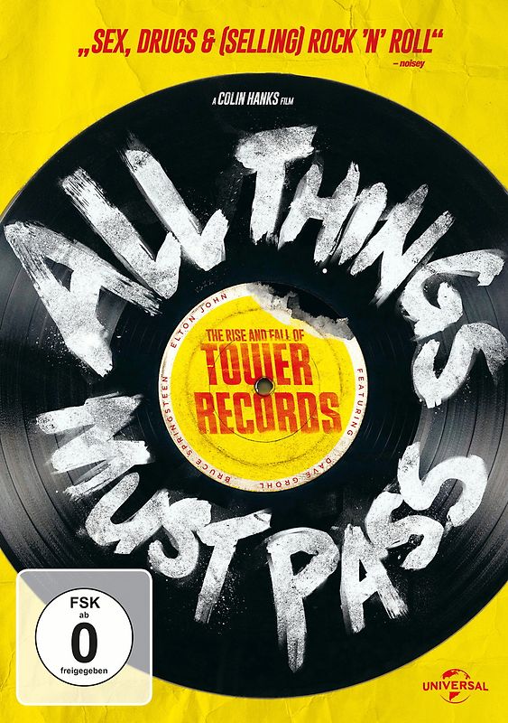 All Things Must Pass: The Rise and Fall of Tower Records [OmU] DVD