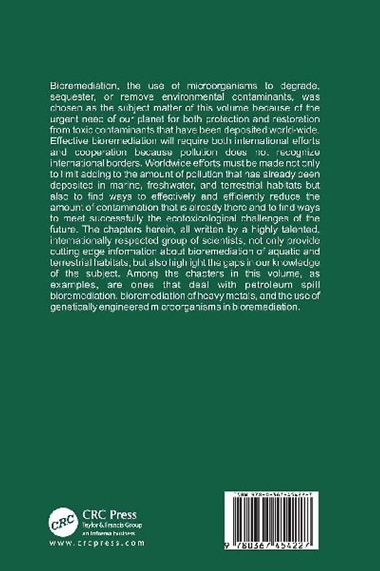 Bioremediation of Aquatic and Terrestrial Ecosystems