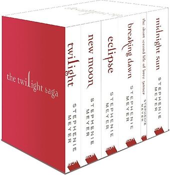 Twilight Saga 6 Book Set (White Cover)