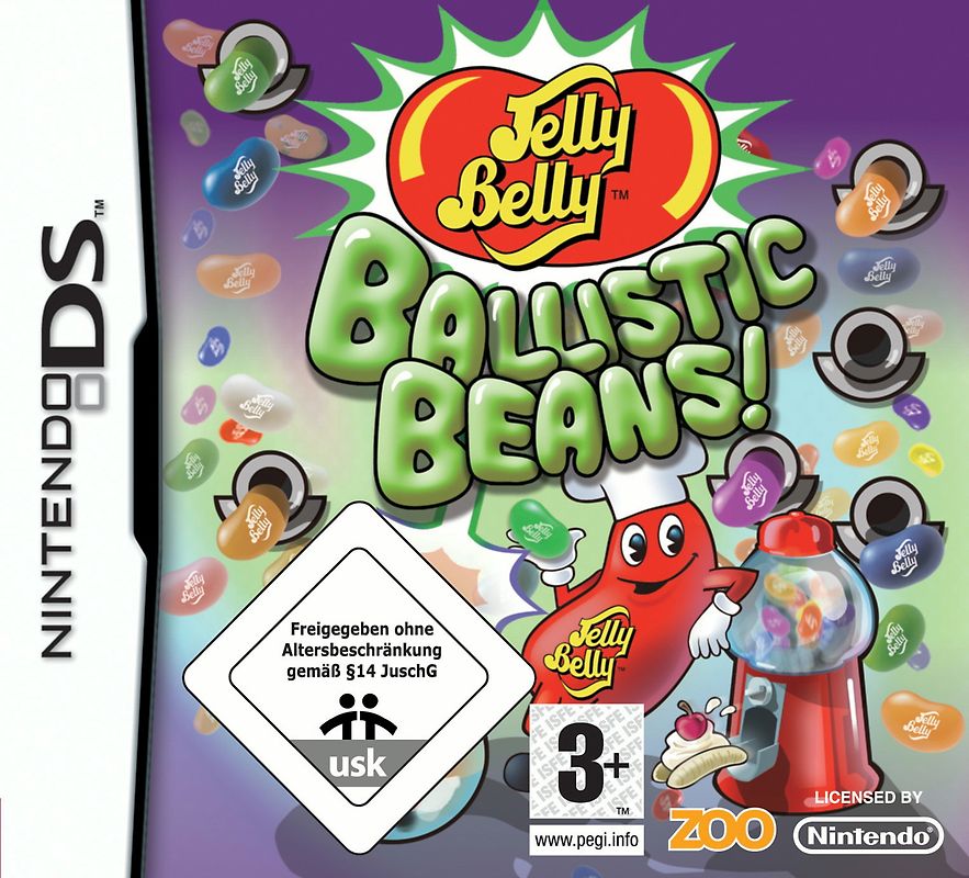Jelly Belly Ballistic Beans Nintendo DS