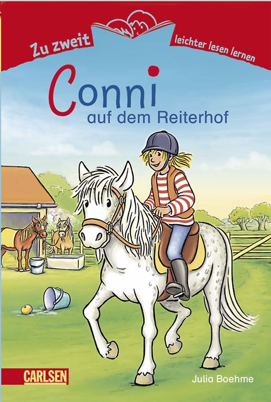 Zu zweit leichter lesen lernen 4: Conni auf dem Reiterhof