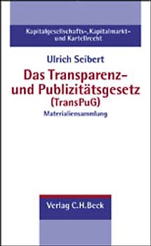 Das Transparenz- und Publizitätsgesetz