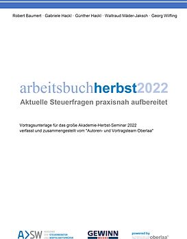 Arbeitsbuch Herbst 2022
