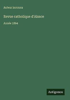 Revue catholique d'Alsace