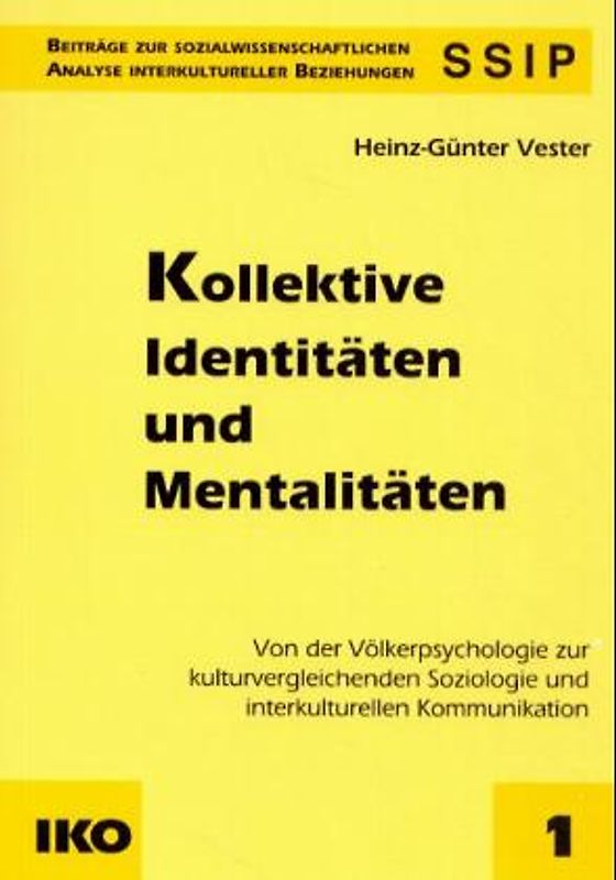 Kollektive Identitäten und Mentalitäten