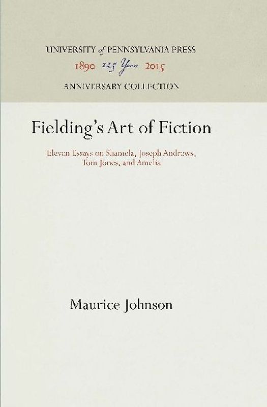 Fielding's Art of Fiction