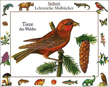 Tiere des Waldes. Malbuch. Verpackungseinheit