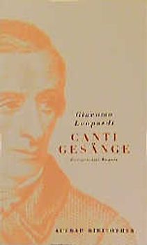 Canti /Gesänge. Zweisprachige Ausgabe