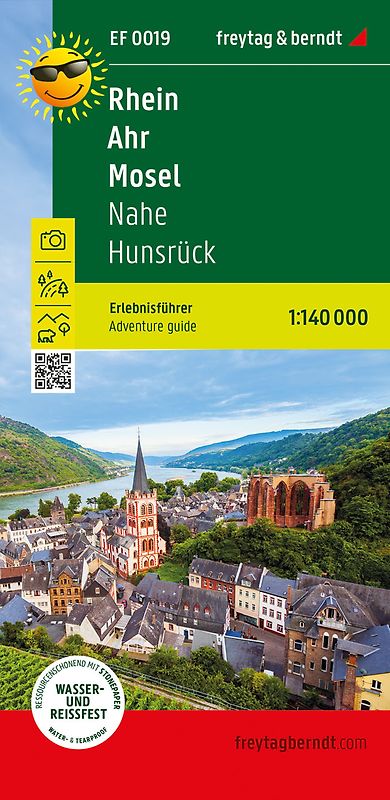 freytag & berndt Freizeitkarte Rhein - Ahr - Mosel 1:140.000