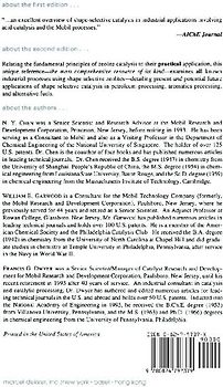 Shape Selective Catalysis in Industrial Applications, Second Edition,