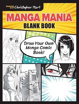 Manga Mania Blank Book
