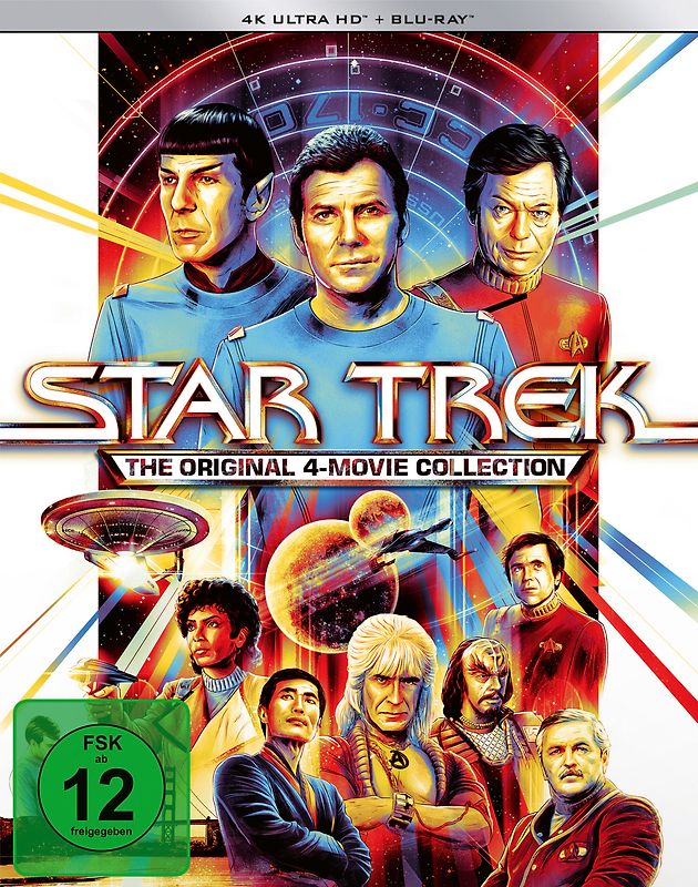 Star Trek I-IV-4-Movie Collection 4K Ultra HD Blu-ray