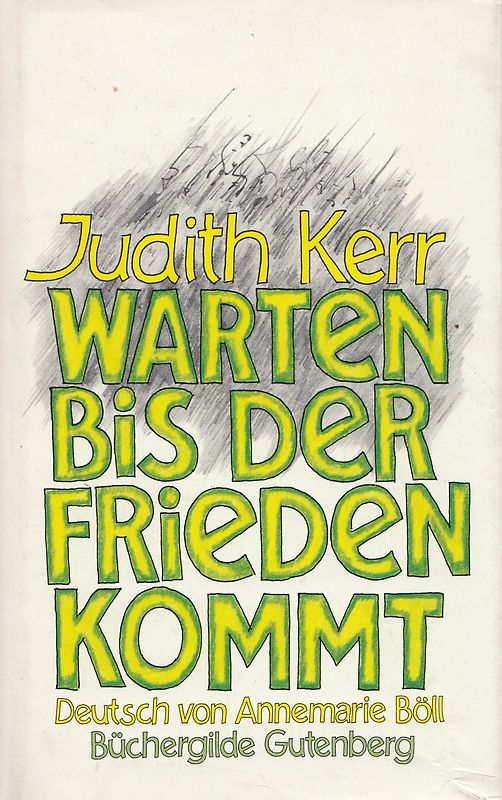 Warten bis der Frieden kommt - Judith Kerr [Gebundene Ausgabe]