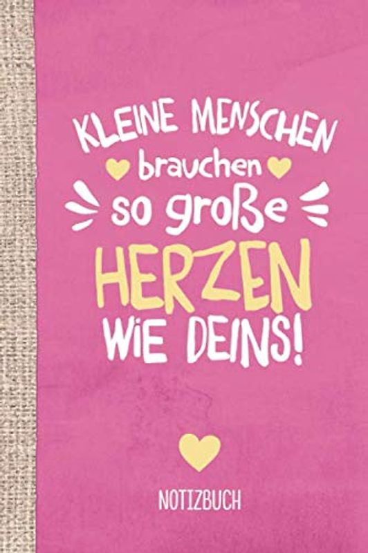Kleine Menschen brauchen so große Herzen wie deins