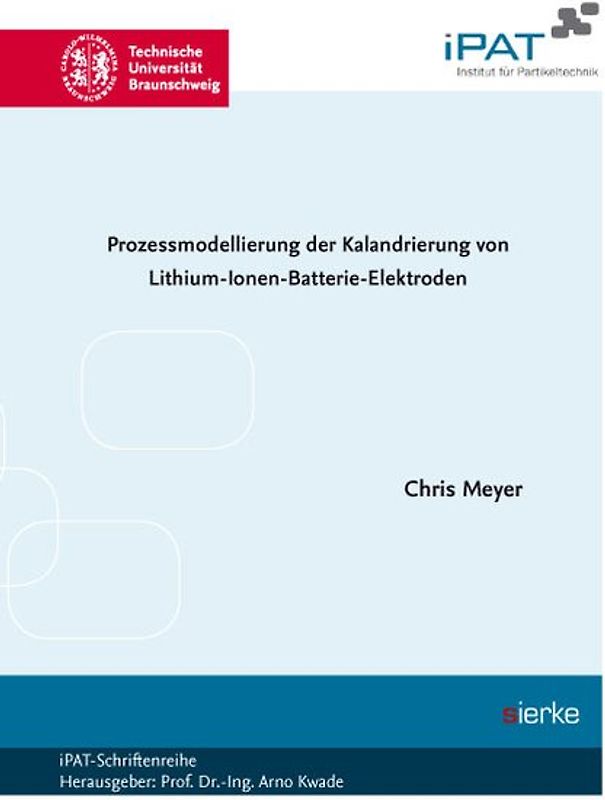 Prozessmodellierung der Kalandrierung von Lithium-Ionen-Batterie-Elektroden