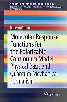 Molecular Response Functions for the Polarizable Continuum Model