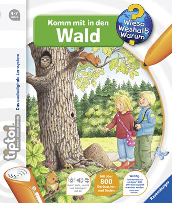 tiptoi® Wieso? Weshalb? Warum? Komm mit in den Wald