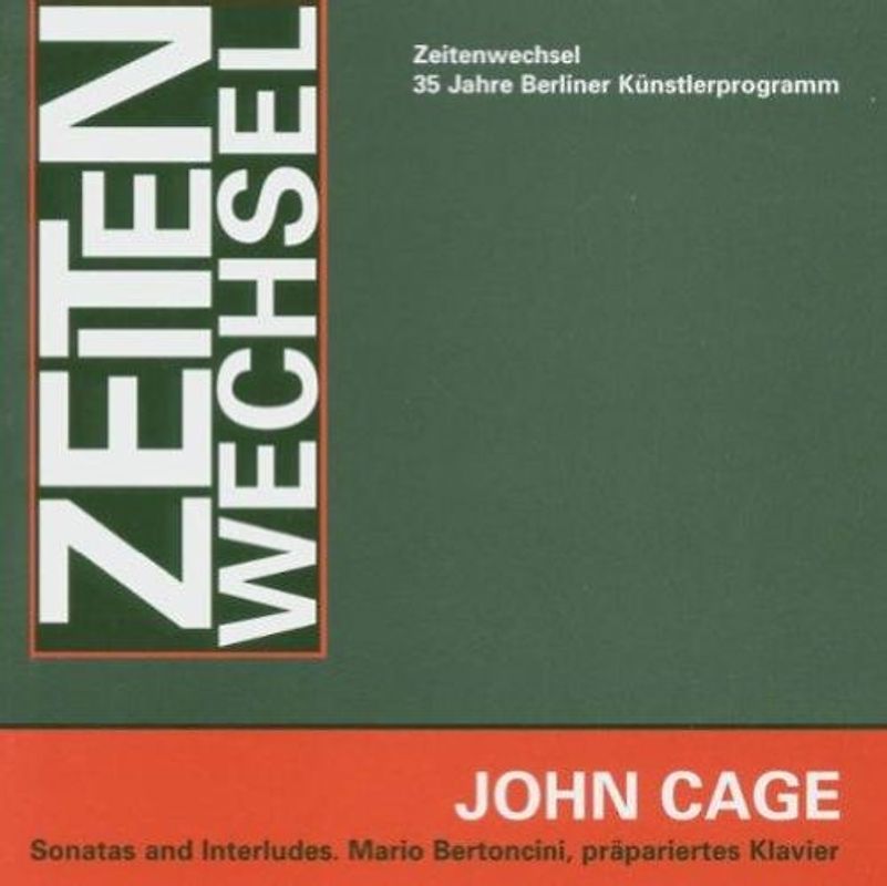 Mario Bertoncini - Zeitenwechsel 1:35 Jahre Berliner Künstlerprogramm