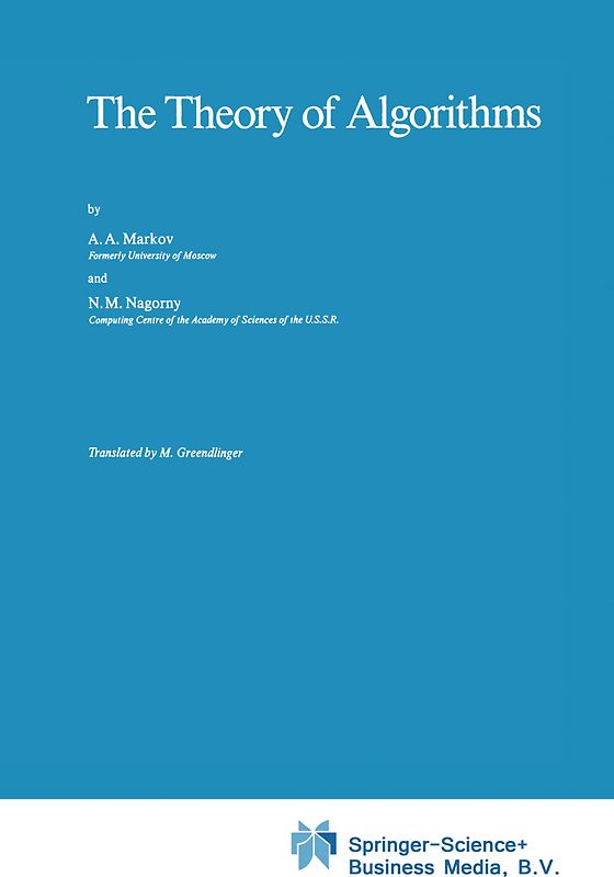 The Theory of Algorithms