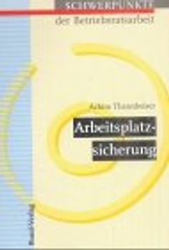 Arbeitsplatzsicherung