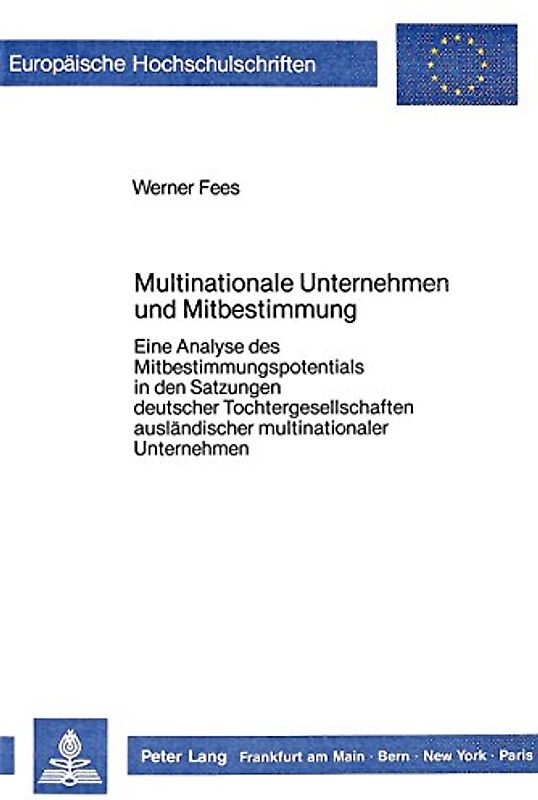 Multinationale Unternehmen und Mitbestimmung